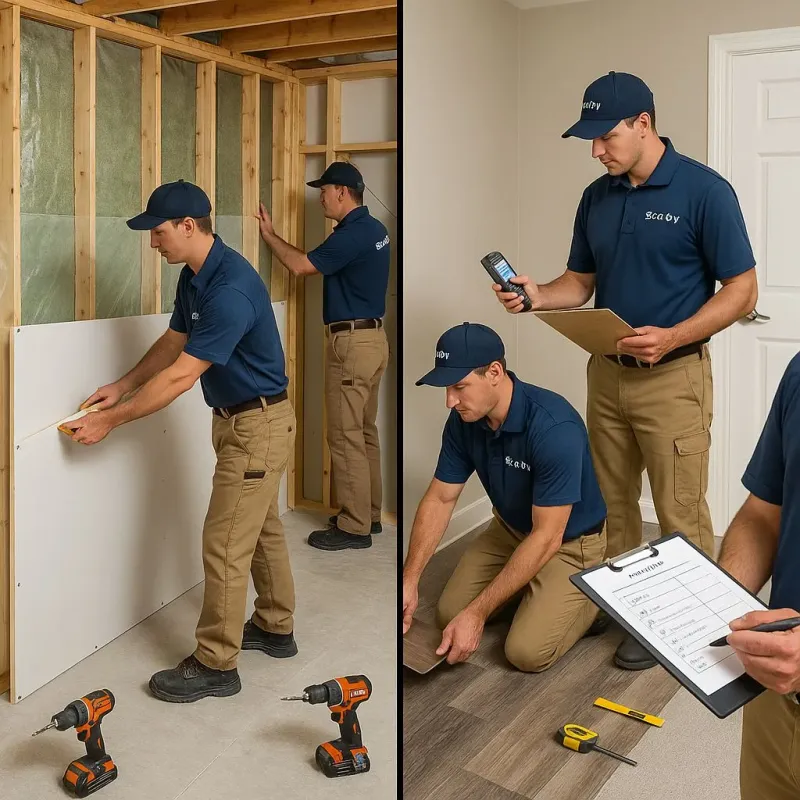 Repairs and Reconstruction process in Culpeper, VA
