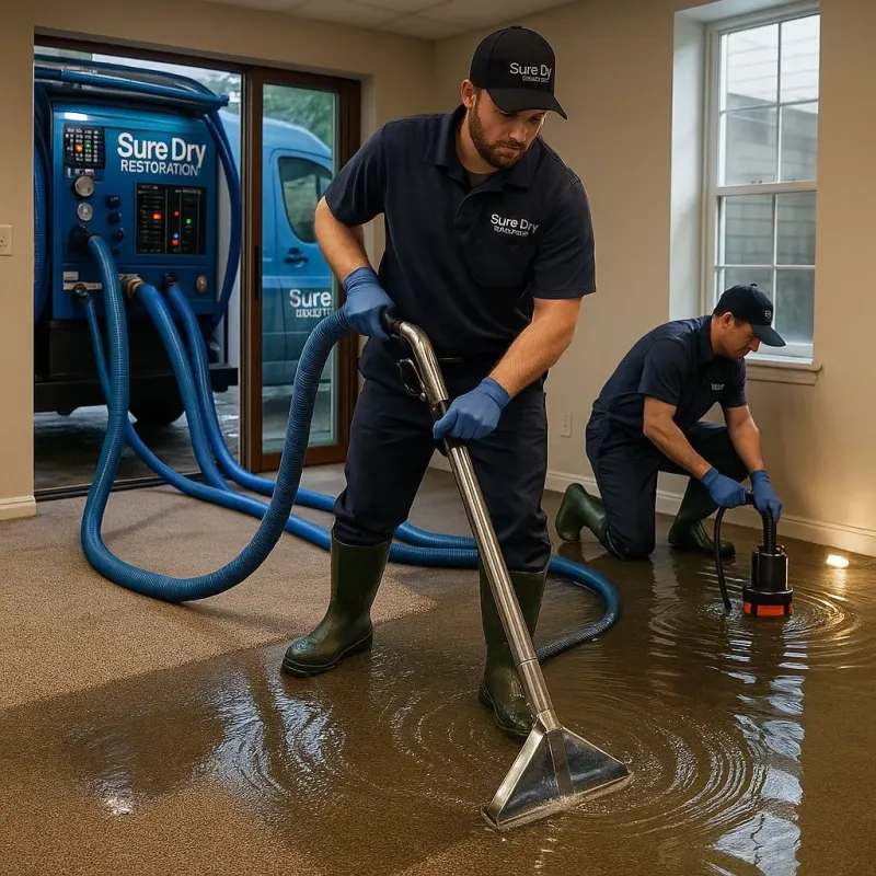 Water Extraction and Removal process in Culpeper, VA
